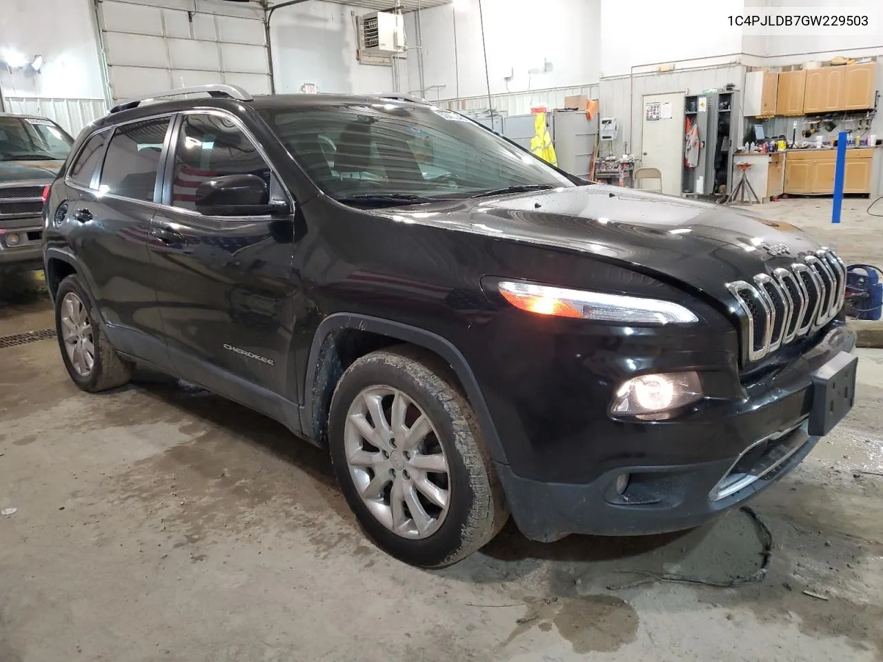 2016 Jeep Cherokee Limited VIN: 1C4PJLDB7GW229503 Lot: 53402464