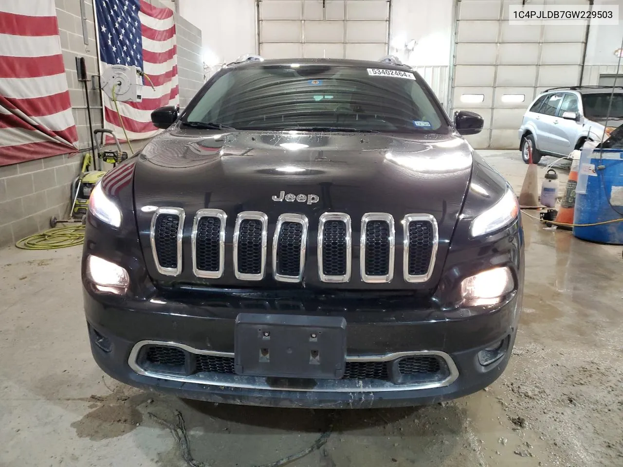 2016 Jeep Cherokee Limited VIN: 1C4PJLDB7GW229503 Lot: 53402464