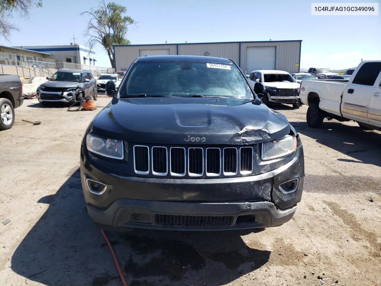 2016 Jeep Grand Cherokee Laredo VIN: 1C4RJFAG1GC349096 Lot: 56451104