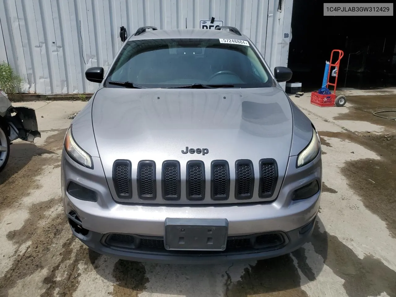 1C4PJLAB3GW312429 2016 Jeep Cherokee Sport