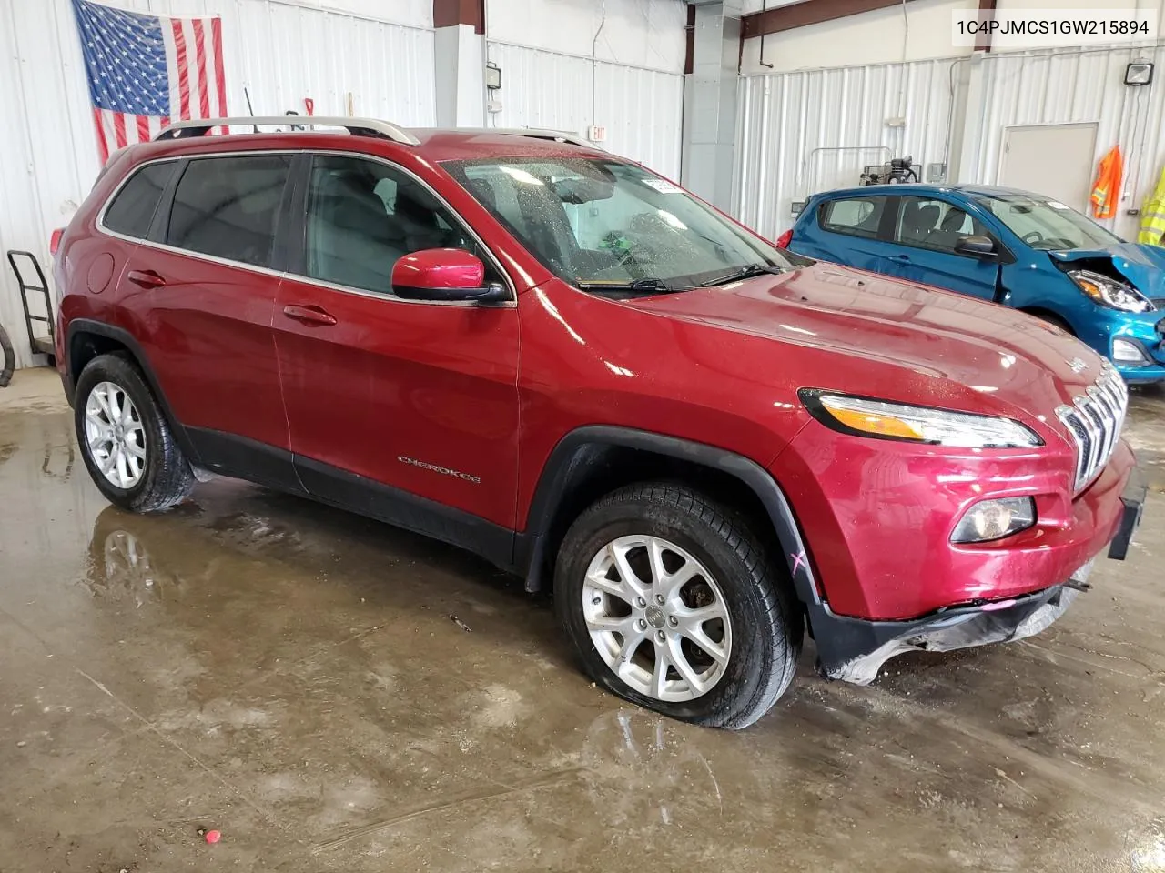 2016 Jeep Cherokee Latitude VIN: 1C4PJMCS1GW215894 Lot: 57939104