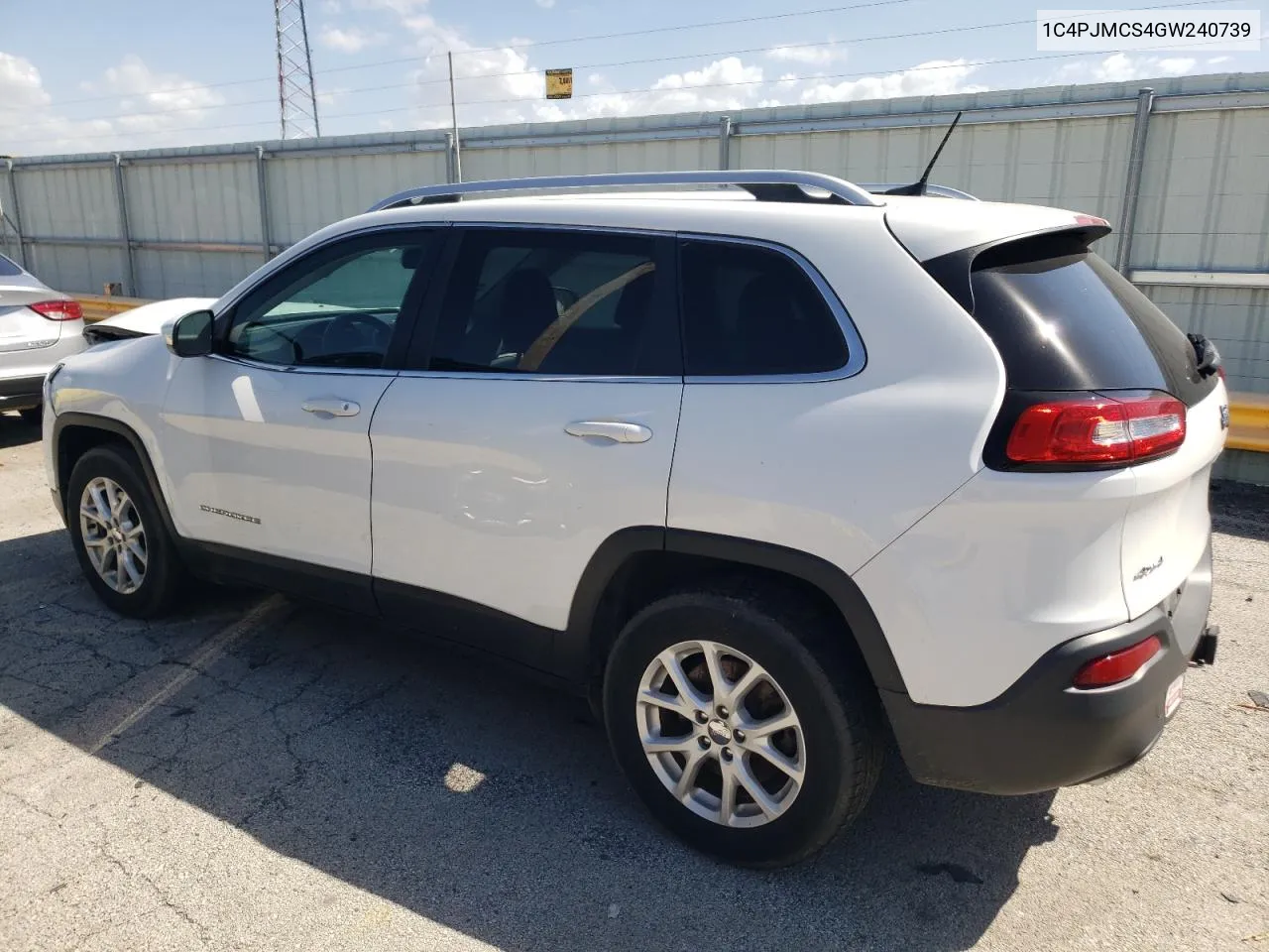 2016 Jeep Cherokee Latitude VIN: 1C4PJMCS4GW240739 Lot: 58041954