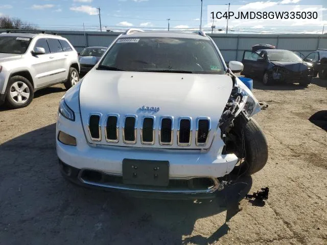 1C4PJMDS8GW335030 2016 Jeep Cherokee Limited