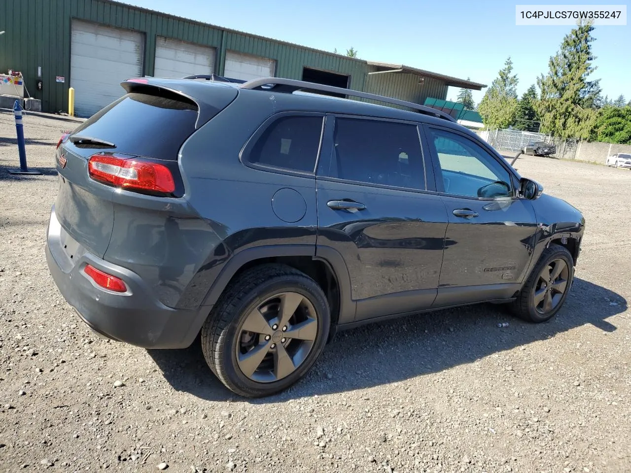 2016 Jeep Cherokee Latitude VIN: 1C4PJLCS7GW355247 Lot: 59858604