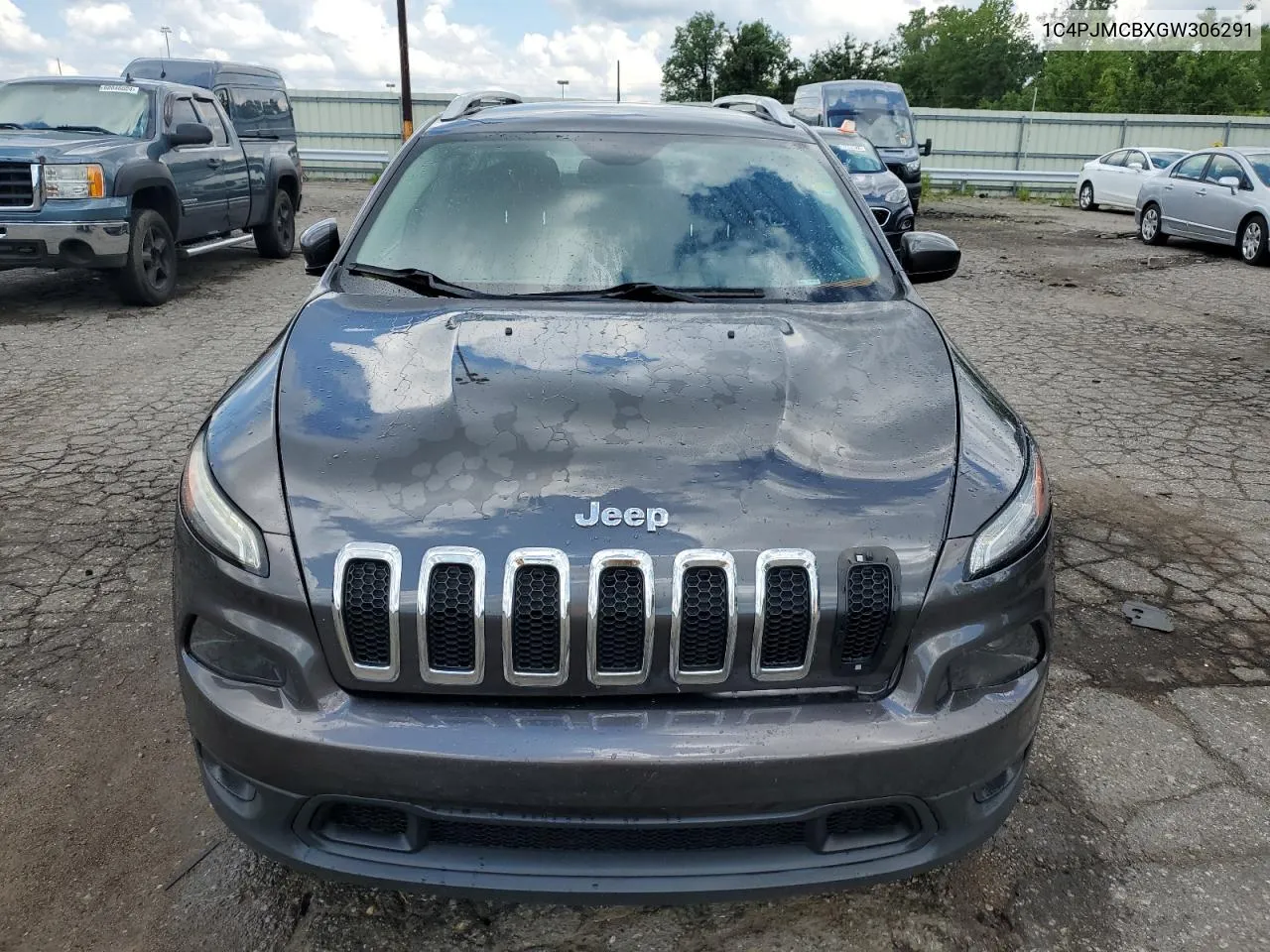 2016 Jeep Cherokee Latitude VIN: 1C4PJMCBXGW306291 Lot: 60092114