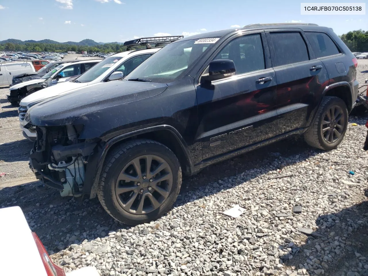 2016 Jeep Grand Cherokee Limited VIN: 1C4RJFBG7GC505138 Lot: 60302334