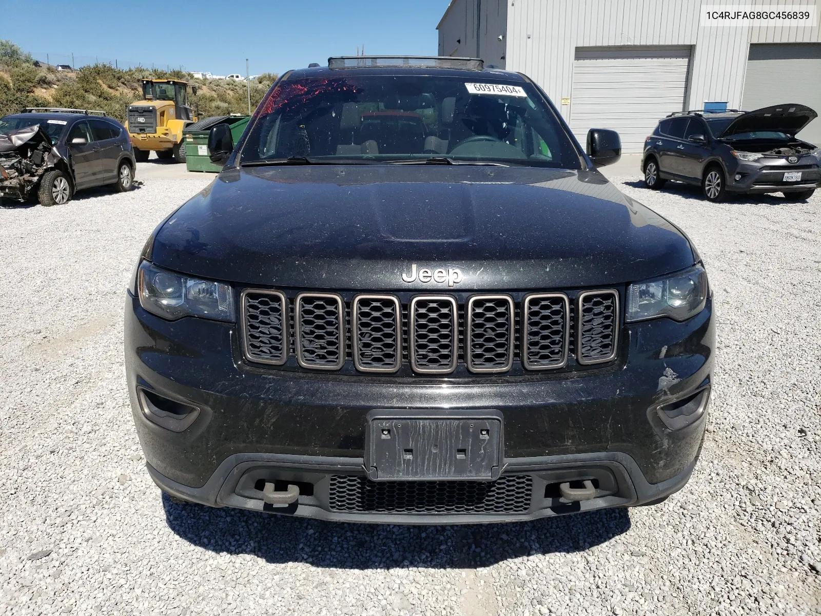 2016 Jeep Grand Cherokee Laredo VIN: 1C4RJFAG8GC456839 Lot: 60975404