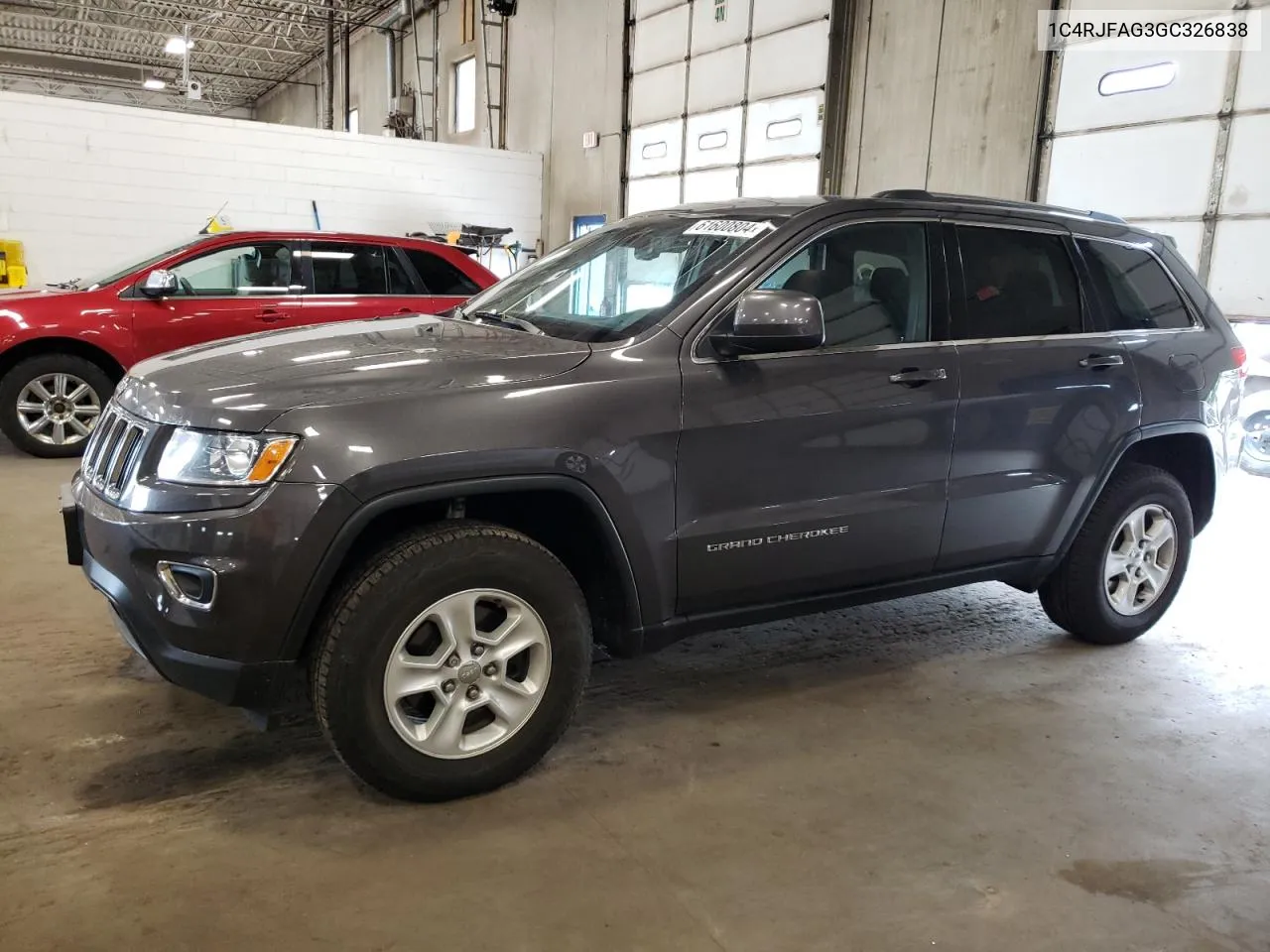 2016 Jeep Grand Cherokee Laredo VIN: 1C4RJFAG3GC326838 Lot: 61600804