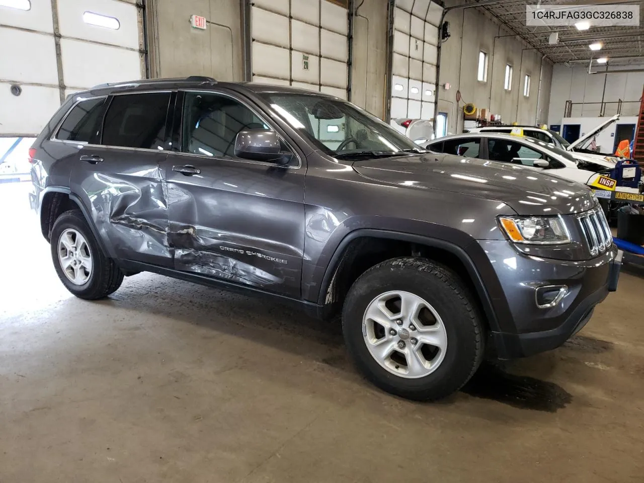 2016 Jeep Grand Cherokee Laredo VIN: 1C4RJFAG3GC326838 Lot: 61600804