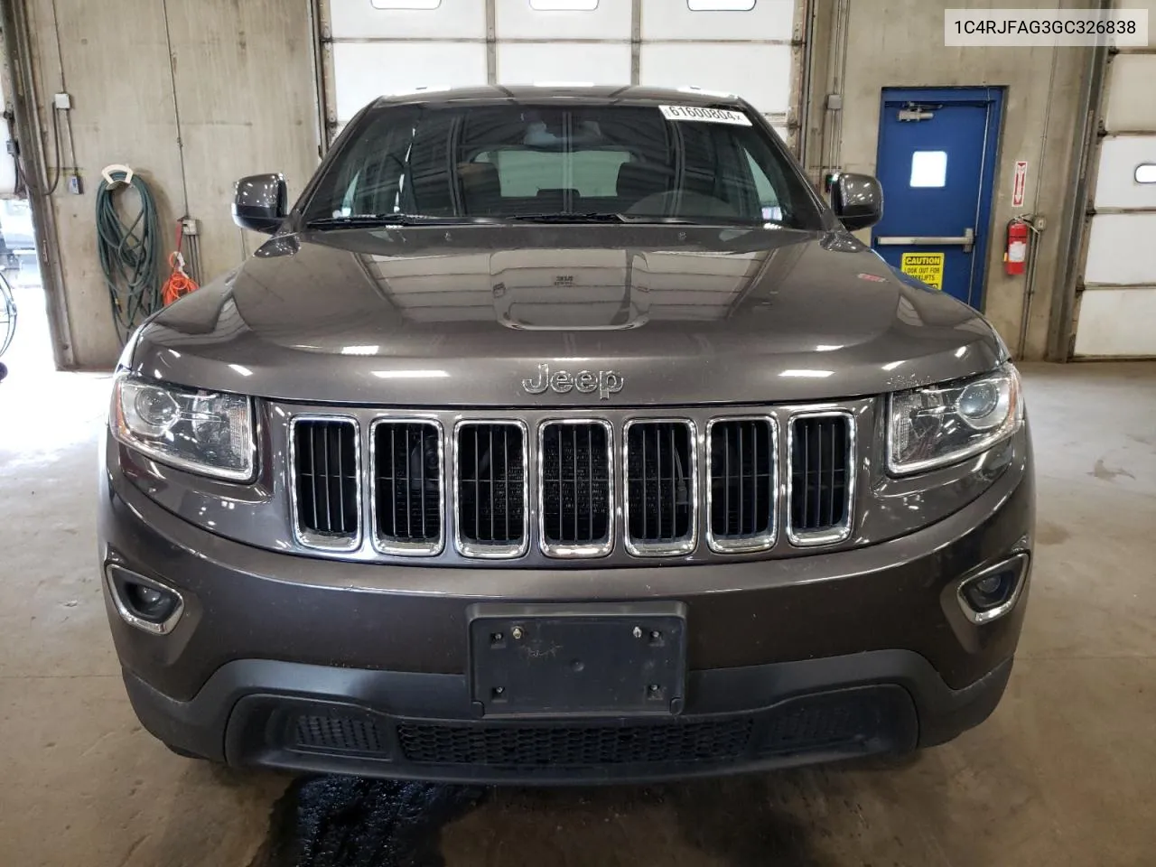 2016 Jeep Grand Cherokee Laredo VIN: 1C4RJFAG3GC326838 Lot: 61600804