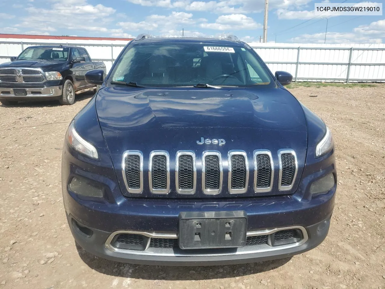 1C4PJMDS3GW219010 2016 Jeep Cherokee Limited