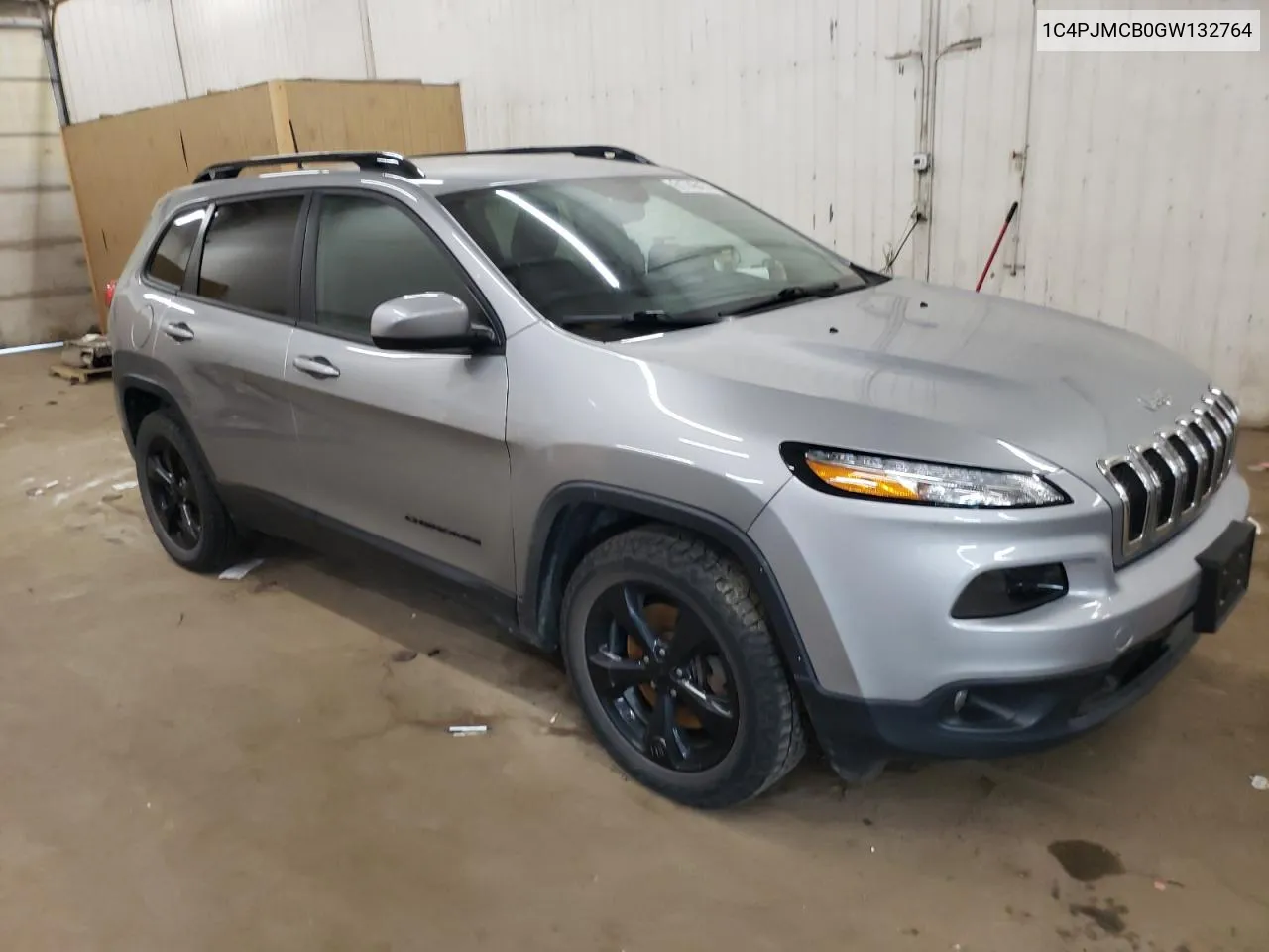 2016 Jeep Cherokee Latitude VIN: 1C4PJMCB0GW132764 Lot: 61746474