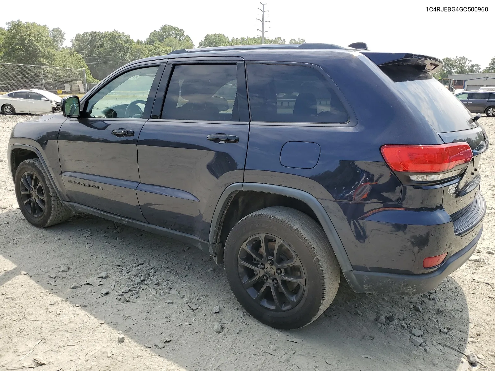 2016 Jeep Grand Cherokee Limited VIN: 1C4RJEBG4GC500960 Lot: 61875234