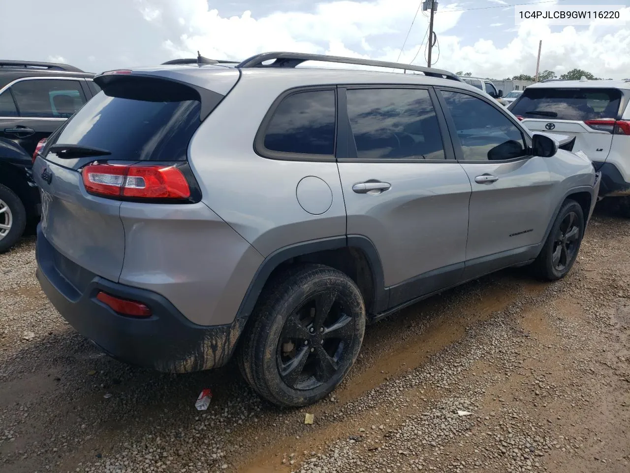 2016 Jeep Cherokee Latitude VIN: 1C4PJLCB9GW116220 Lot: 61877474