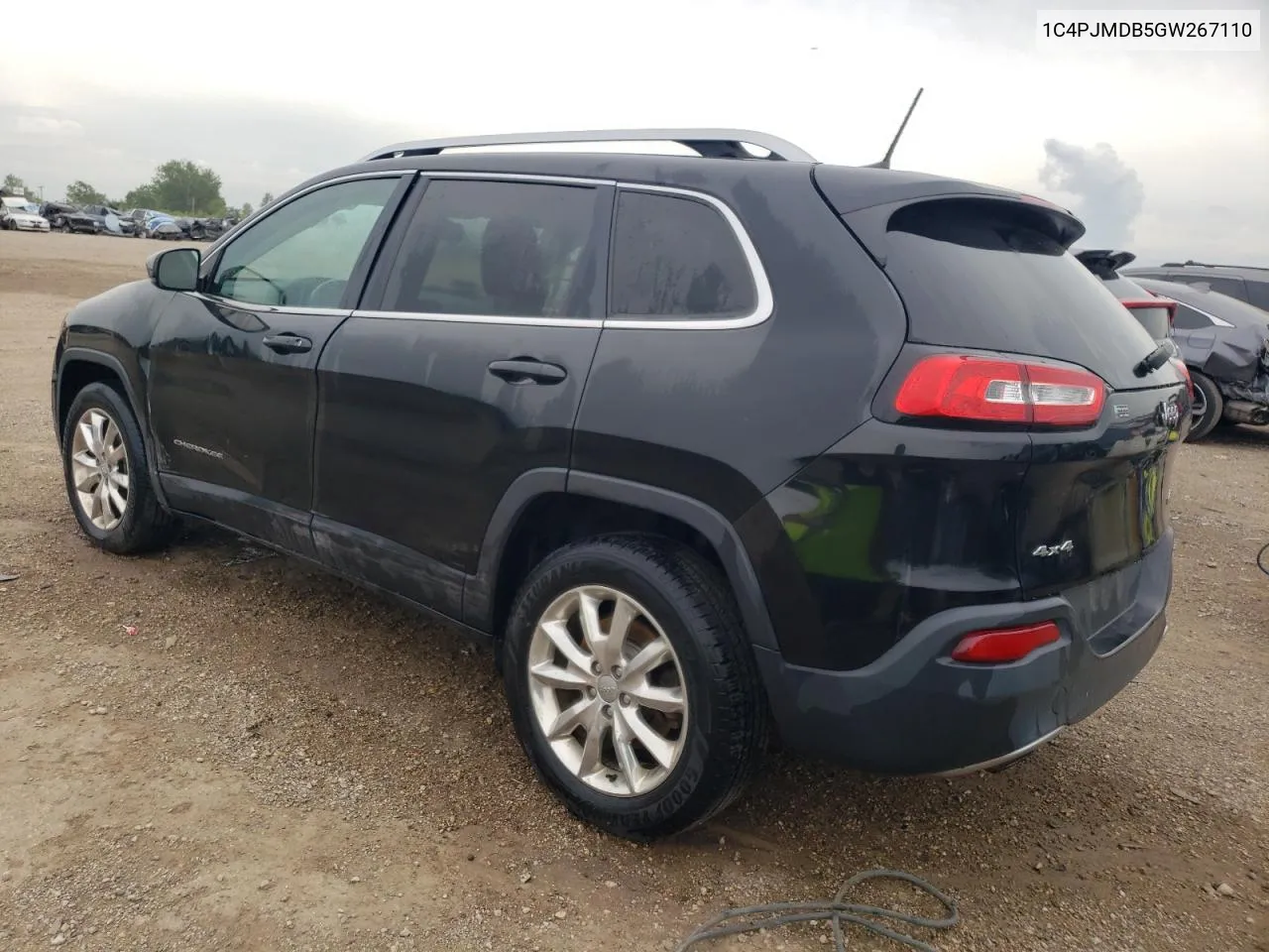 1C4PJMDB5GW267110 2016 Jeep Cherokee Limited