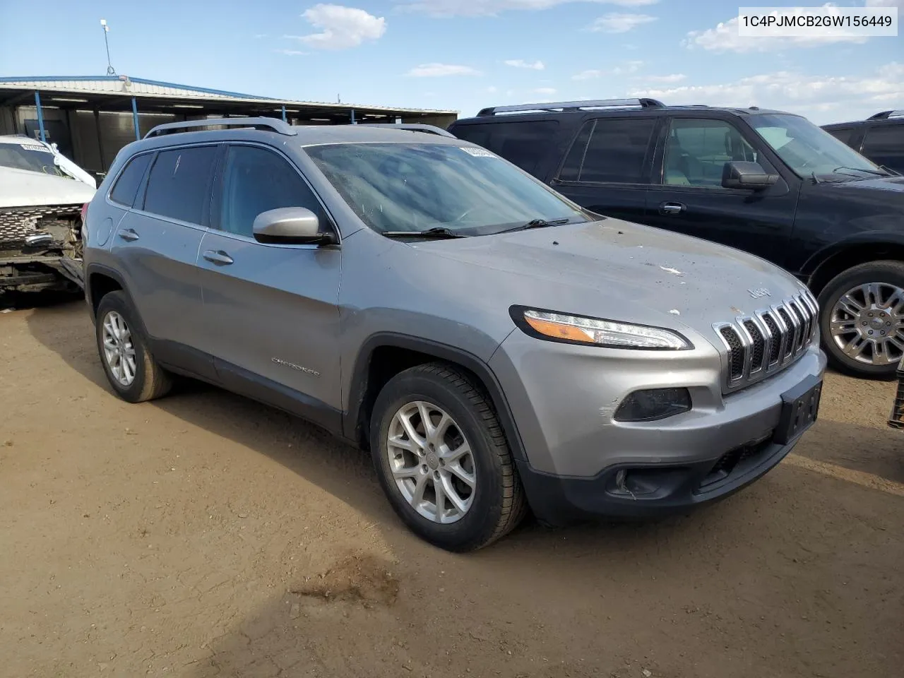 2016 Jeep Cherokee Latitude VIN: 1C4PJMCB2GW156449 Lot: 62823404