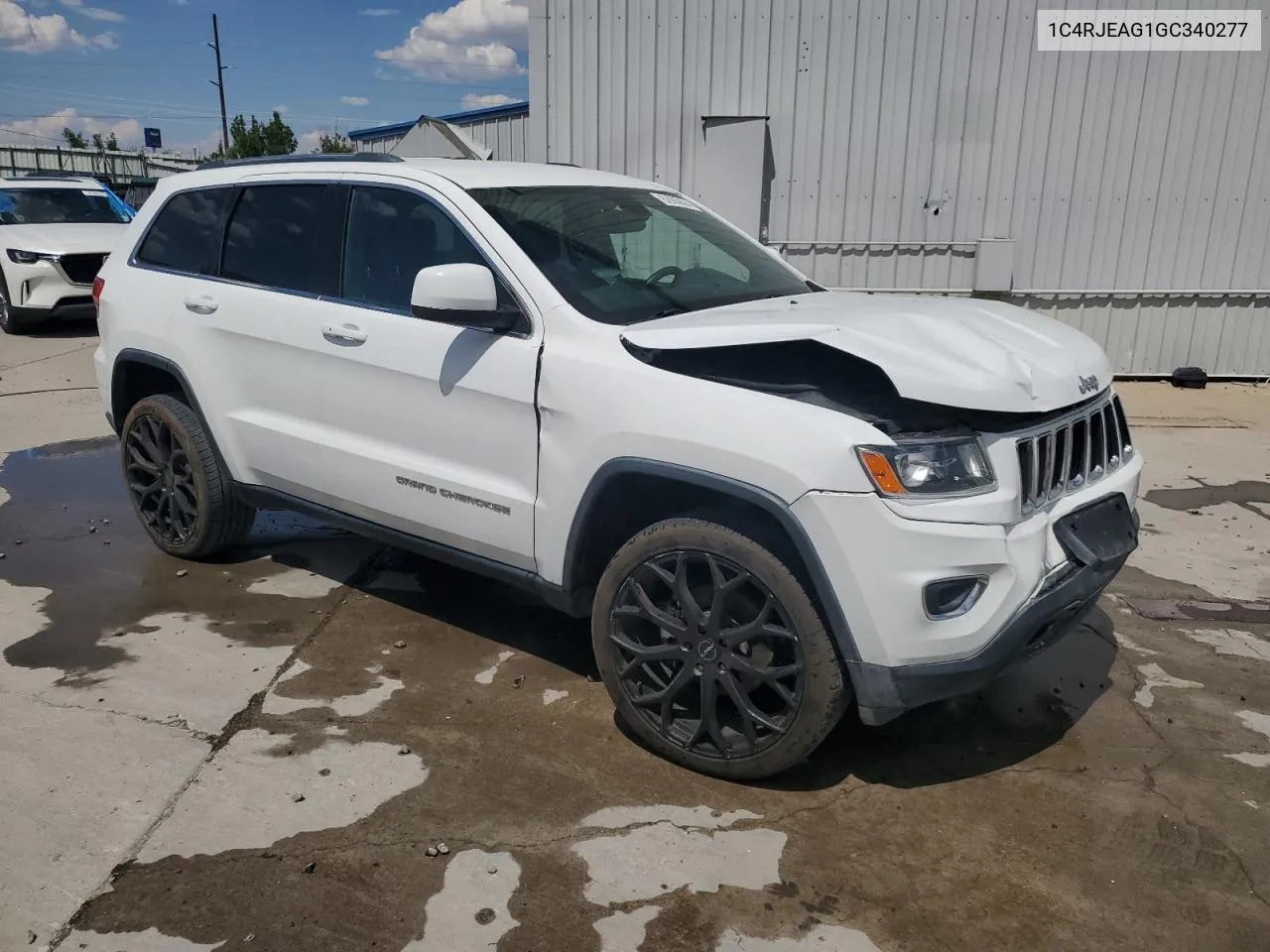 2016 Jeep Grand Cherokee Laredo VIN: 1C4RJEAG1GC340277 Lot: 62960894