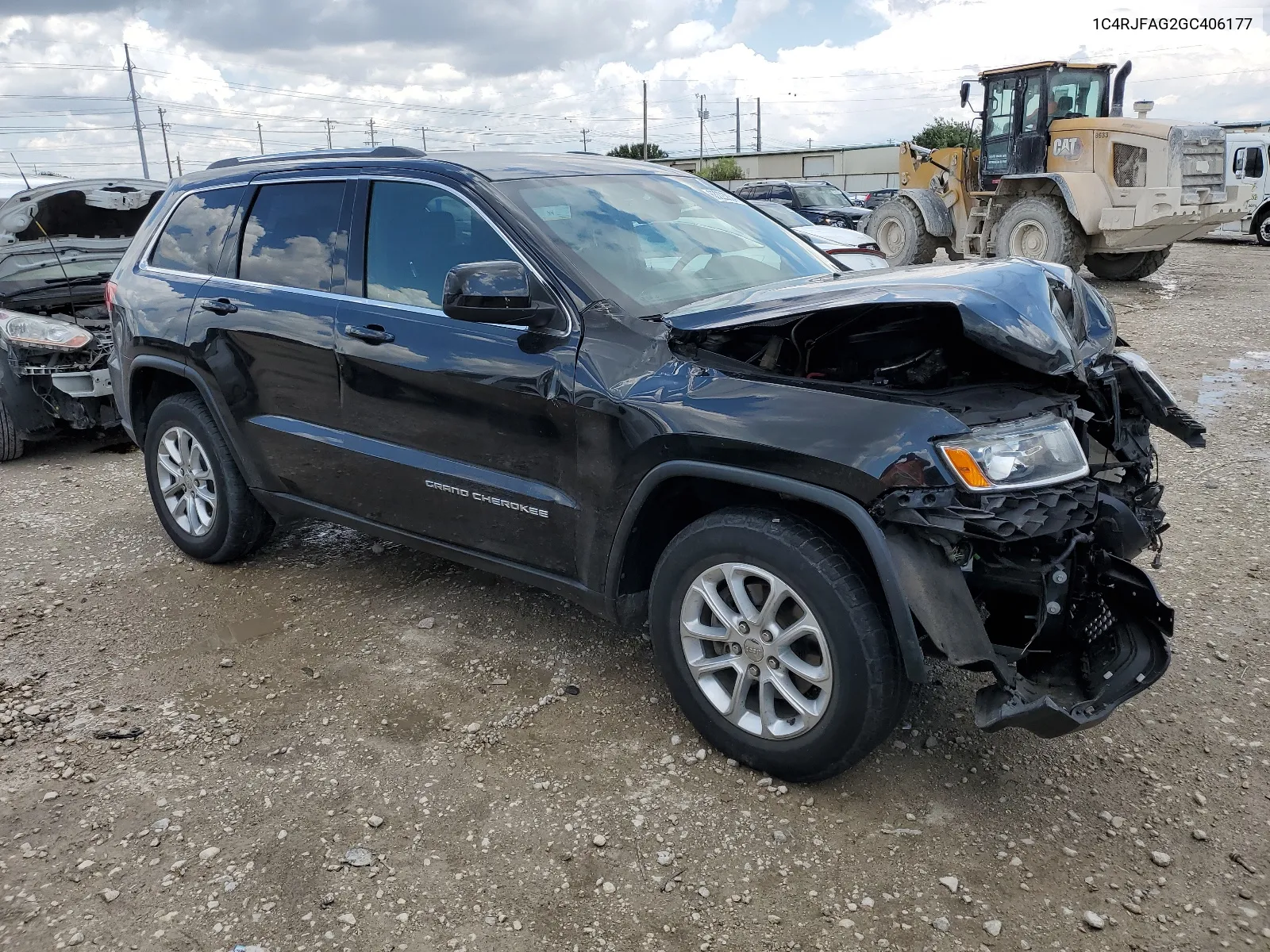 2016 Jeep Grand Cherokee Laredo VIN: 1C4RJFAG2GC406177 Lot: 63223834