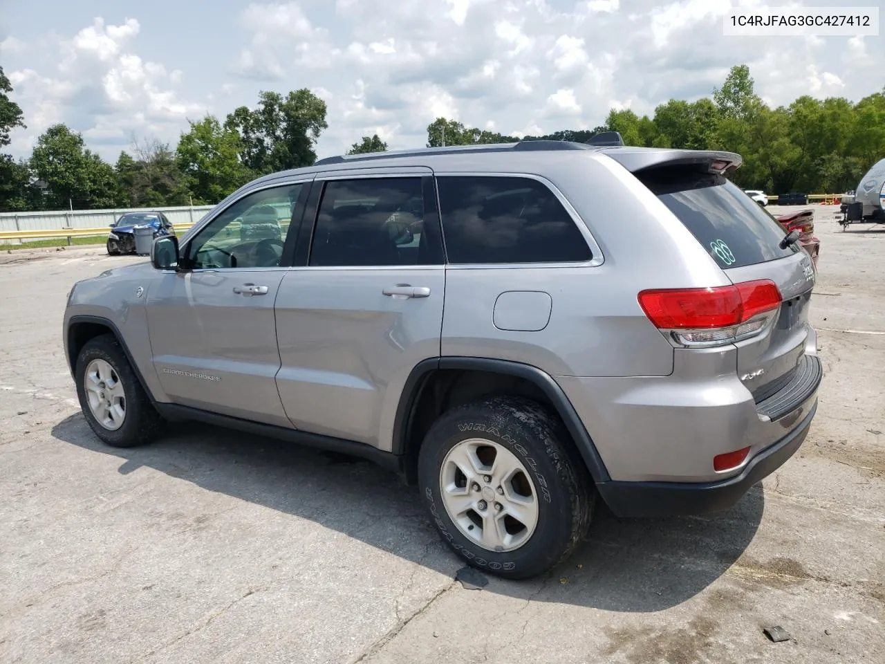 2016 Jeep Grand Cherokee Laredo VIN: 1C4RJFAG3GC427412 Lot: 63974804