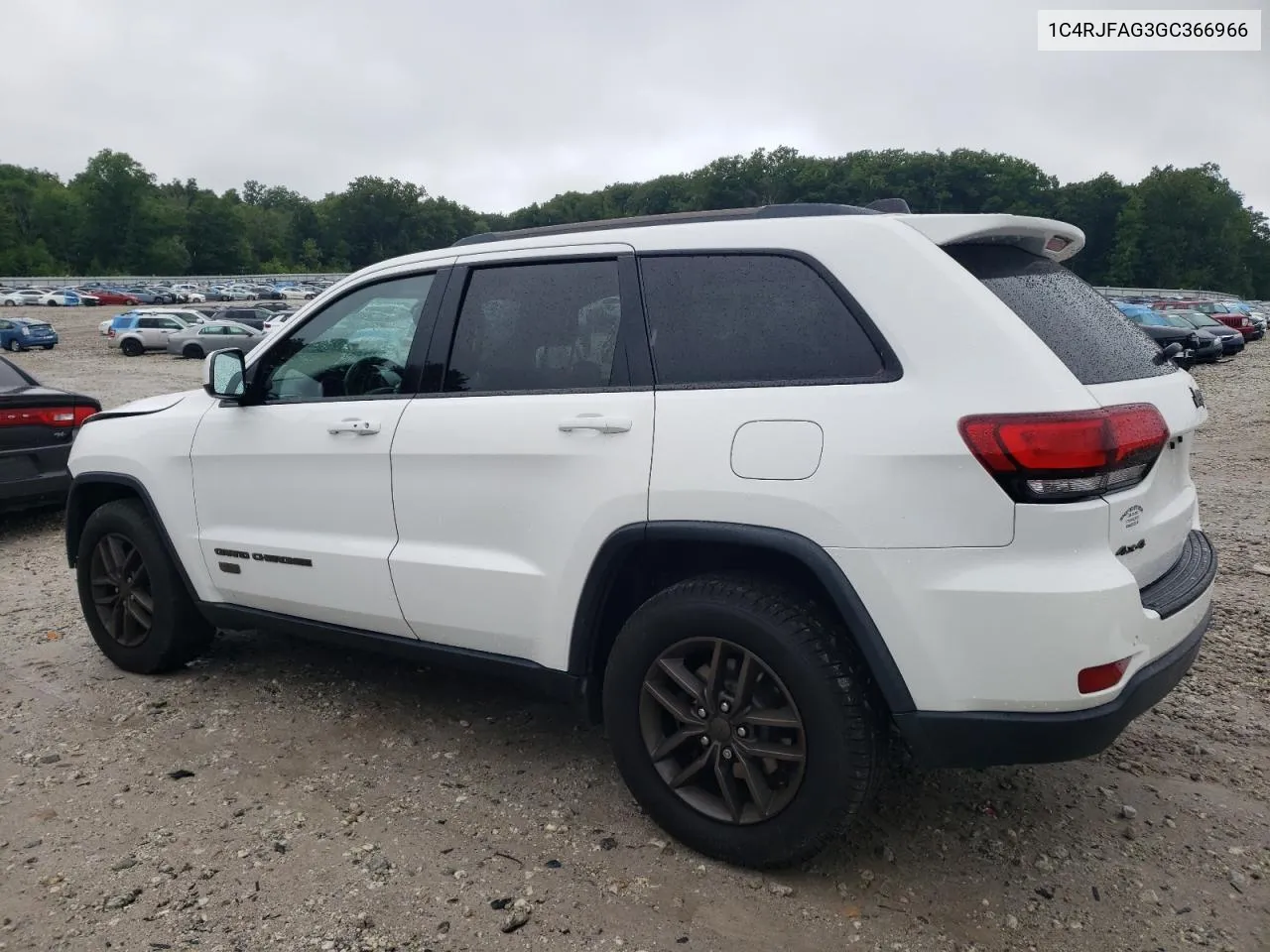 2016 Jeep Grand Cherokee Laredo VIN: 1C4RJFAG3GC366966 Lot: 64048224