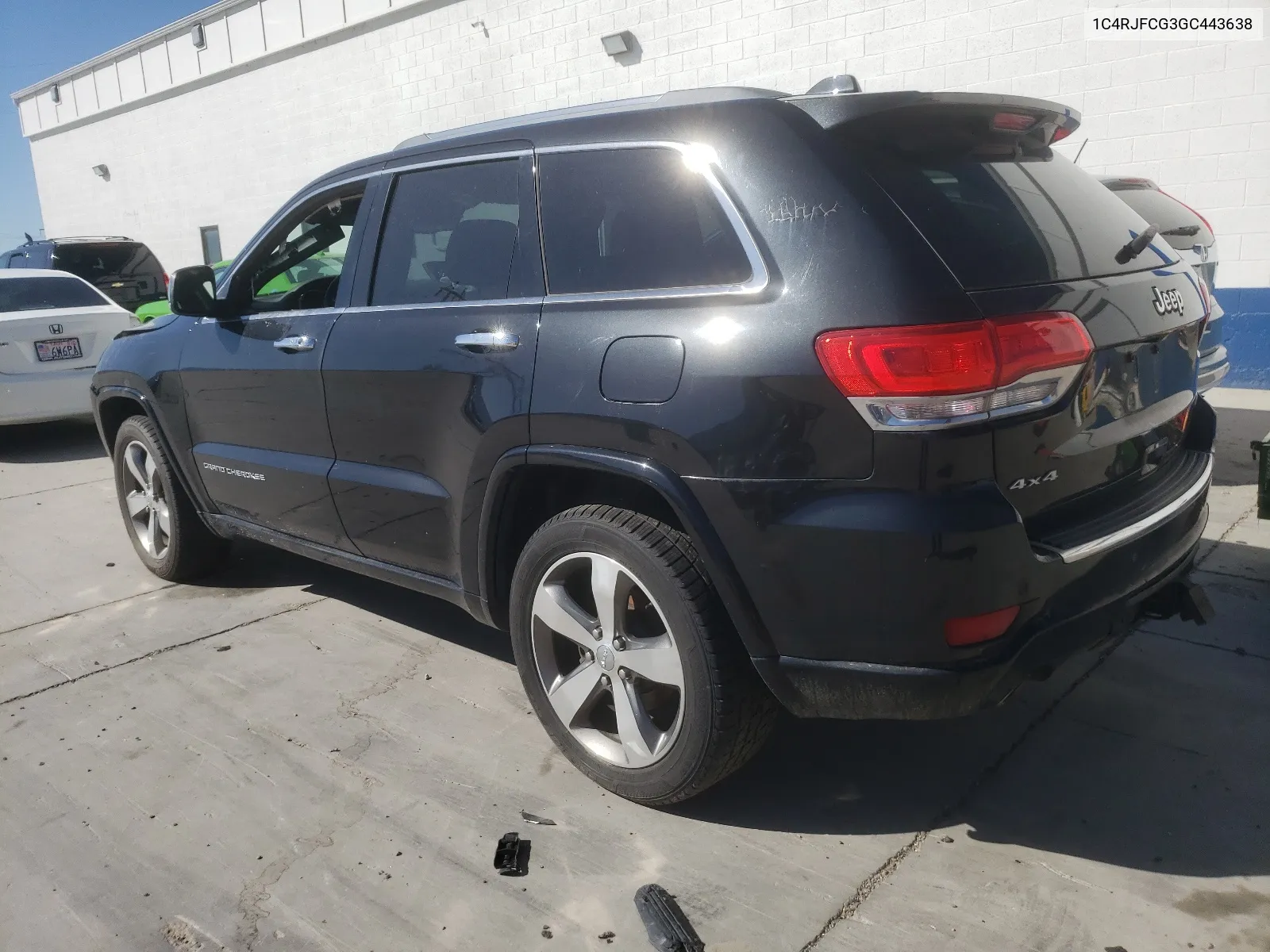 1C4RJFCG3GC443638 2016 Jeep Grand Cherokee Overland