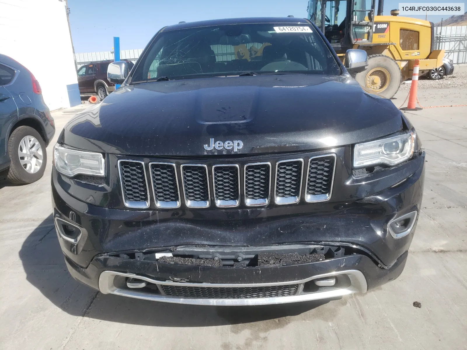 1C4RJFCG3GC443638 2016 Jeep Grand Cherokee Overland