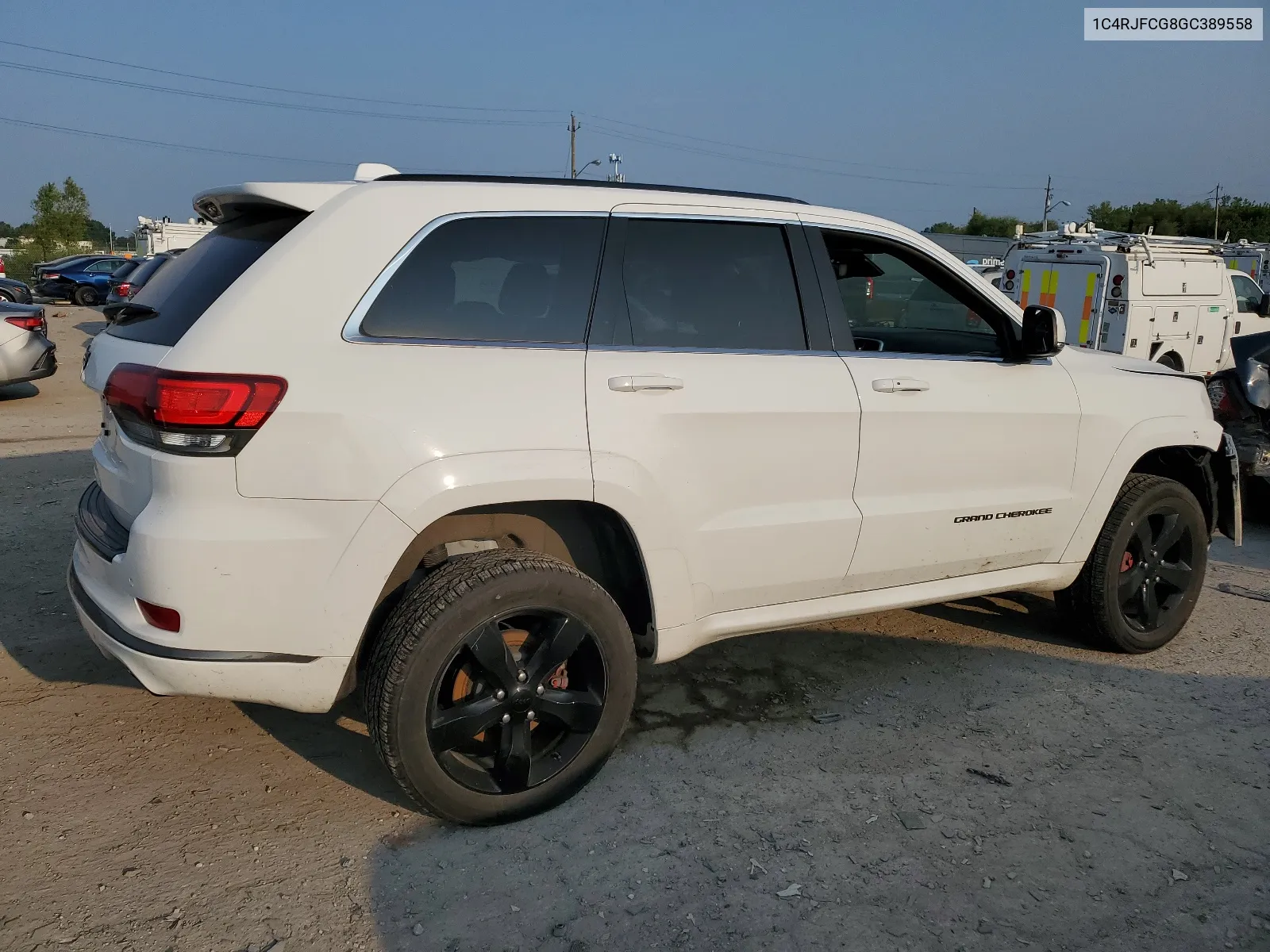 2016 Jeep Grand Cherokee Overland VIN: 1C4RJFCG8GC389558 Lot: 64211614