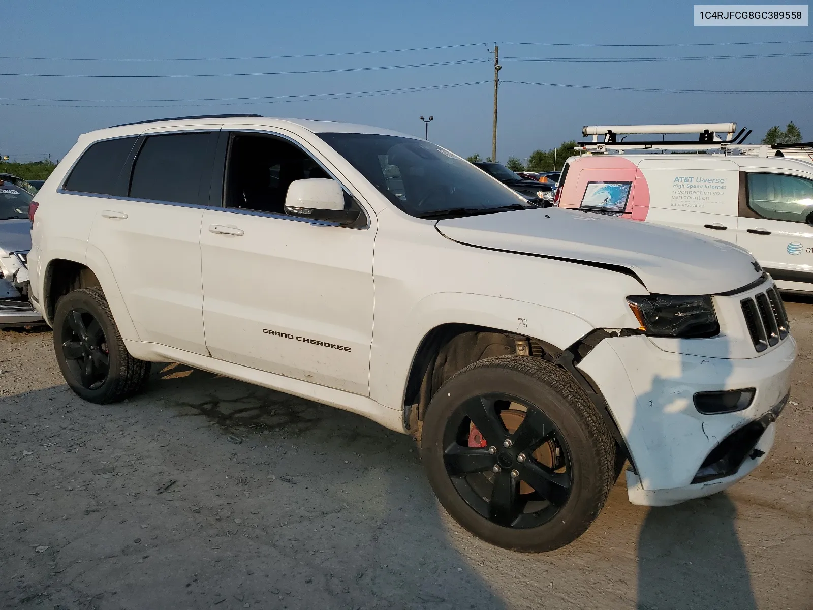 2016 Jeep Grand Cherokee Overland VIN: 1C4RJFCG8GC389558 Lot: 64211614