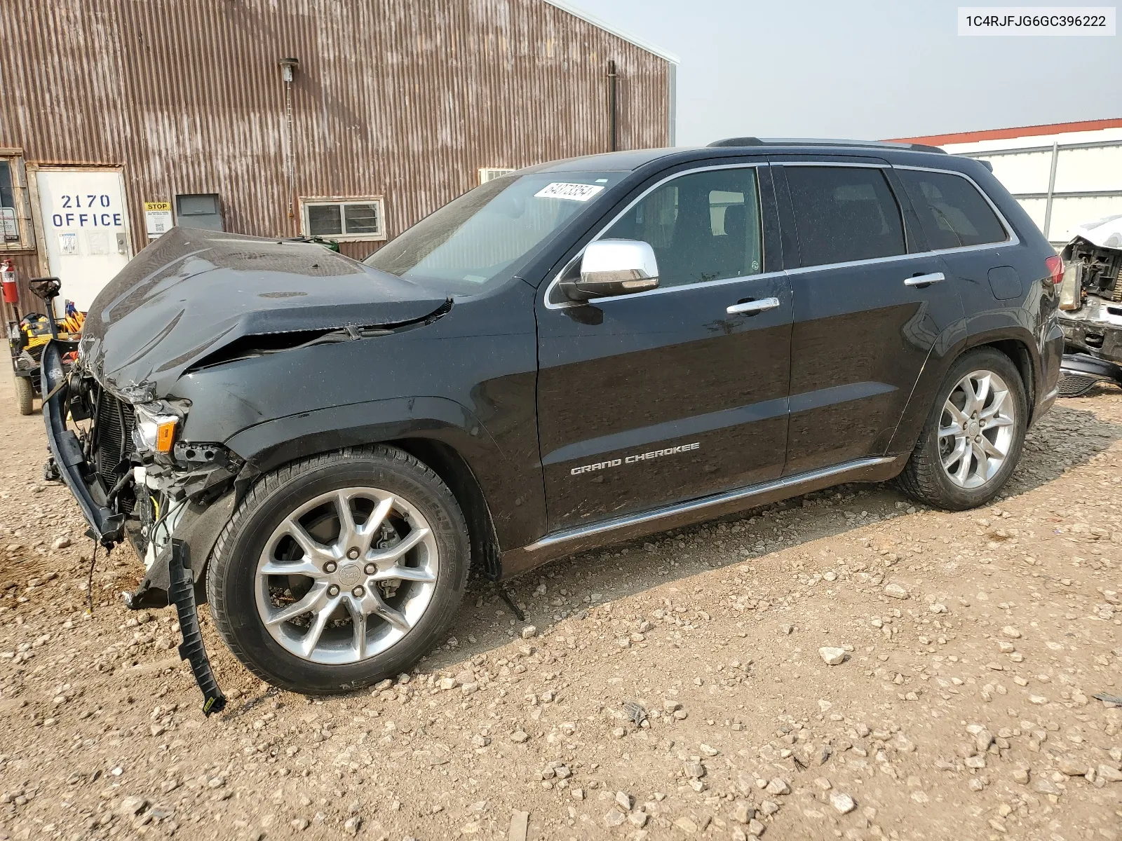 2016 Jeep Grand Cherokee Summit VIN: 1C4RJFJG6GC396222 Lot: 64373354