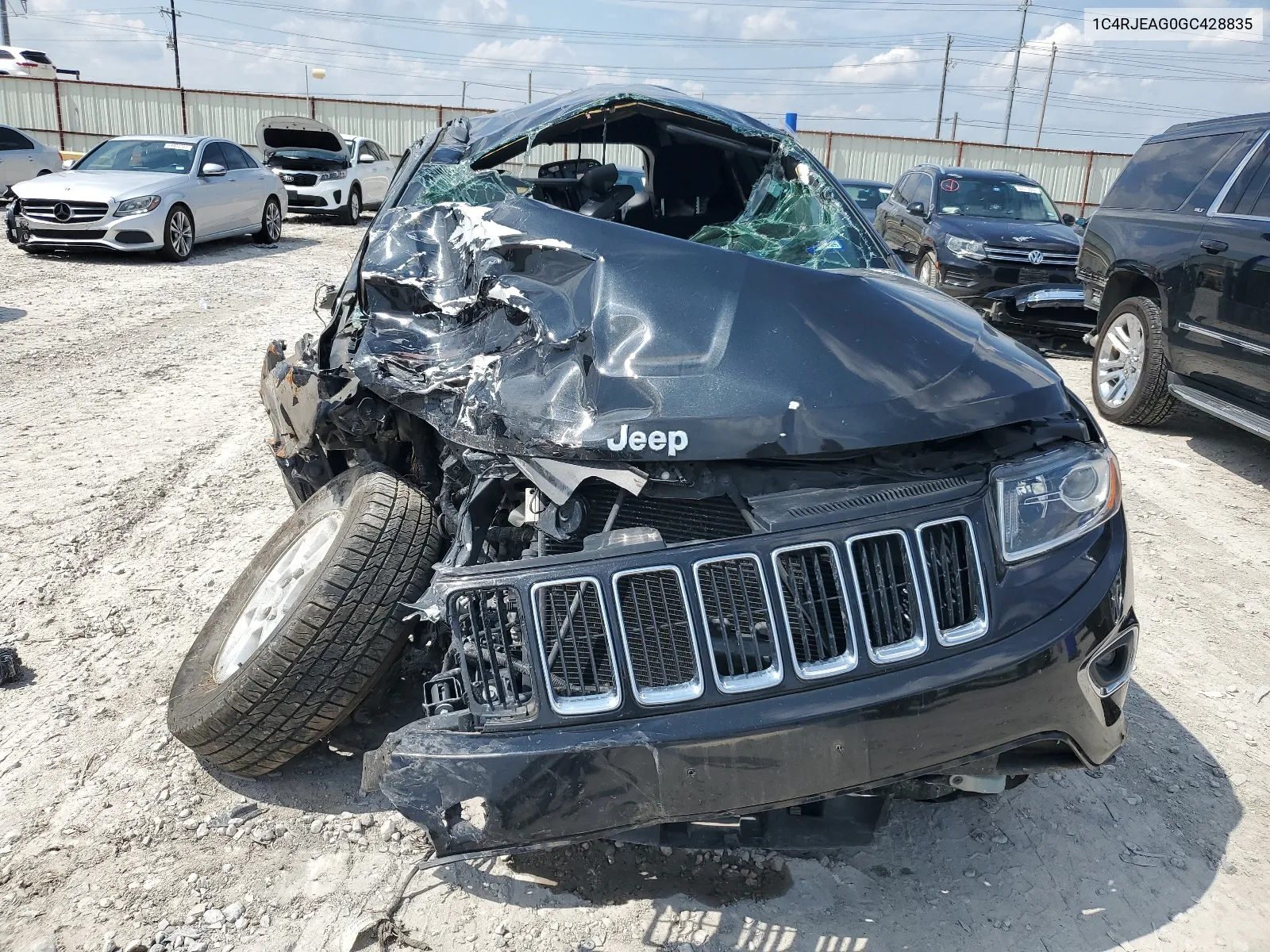 2016 Jeep Grand Cherokee Laredo VIN: 1C4RJEAG0GC428835 Lot: 64476304