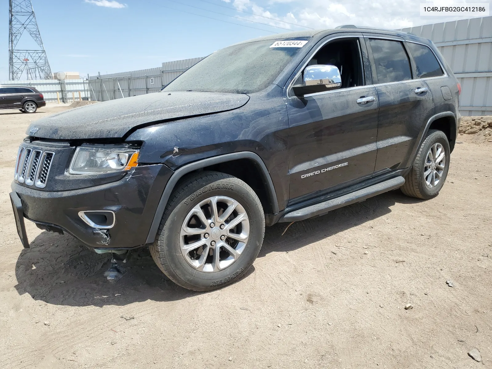 2016 Jeep Grand Cherokee Limited VIN: 1C4RJFBG2GC412186 Lot: 65120344