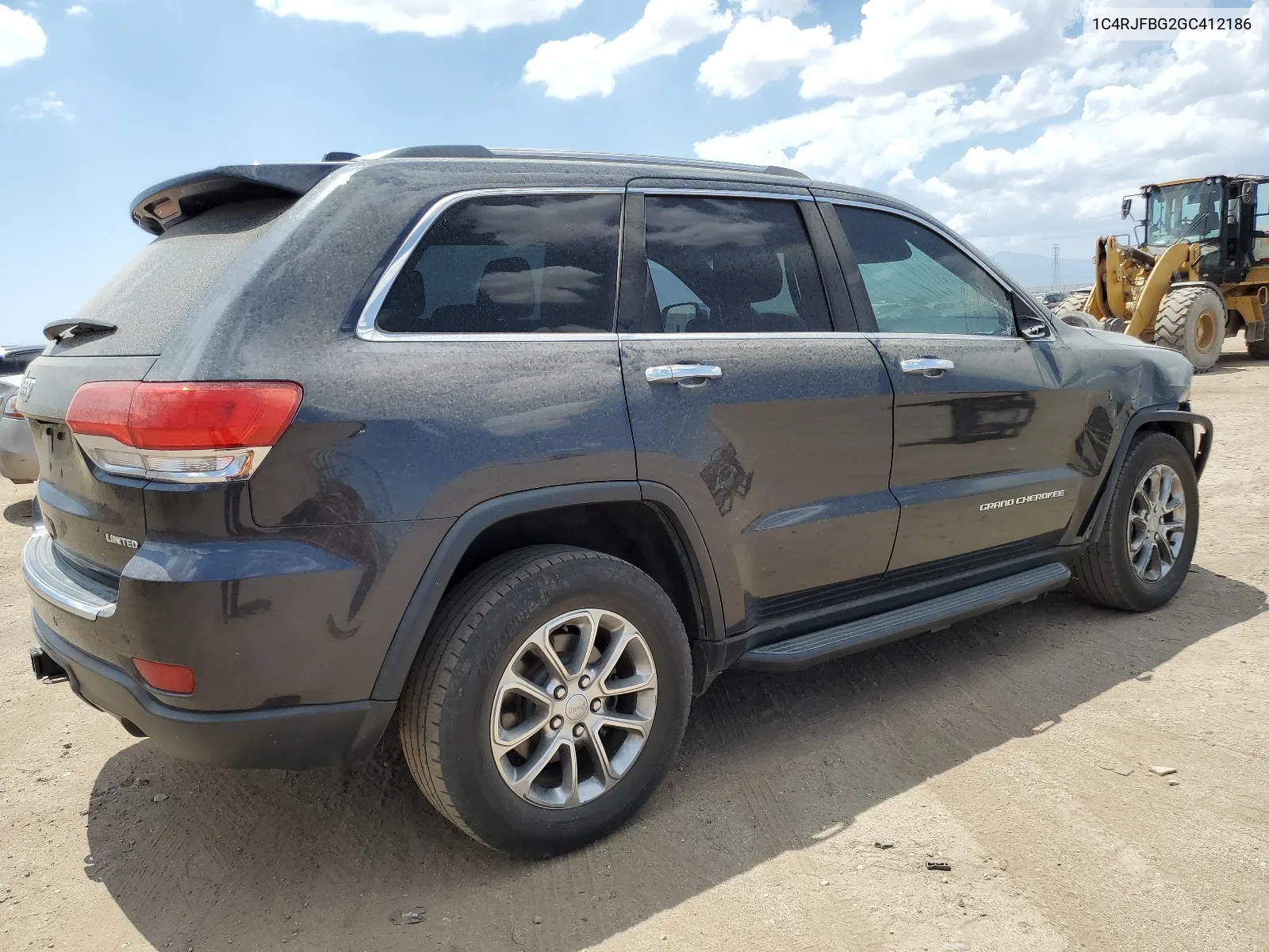 2016 Jeep Grand Cherokee Limited VIN: 1C4RJFBG2GC412186 Lot: 65120344