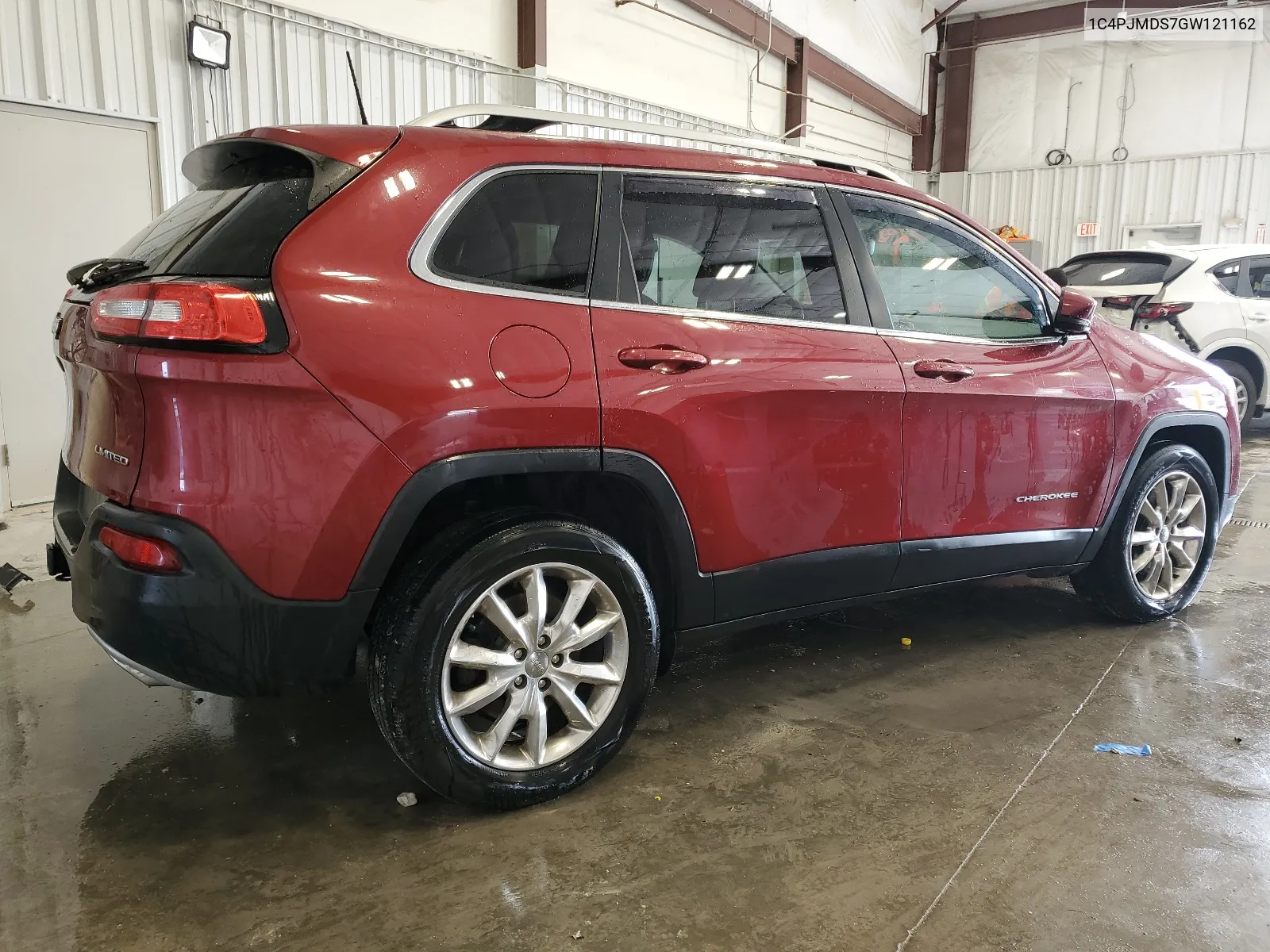 2016 Jeep Cherokee Limited VIN: 1C4PJMDS7GW121162 Lot: 65166334