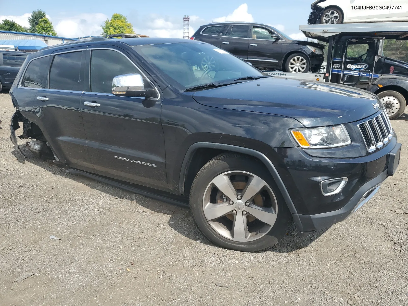 2016 Jeep Grand Cherokee Limited VIN: 1C4RJFBG0GC497741 Lot: 65188194