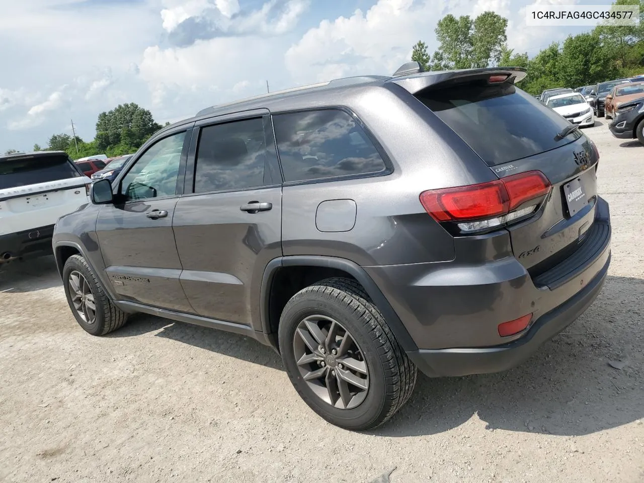 2016 Jeep Grand Cherokee Laredo VIN: 1C4RJFAG4GC434577 Lot: 65262954