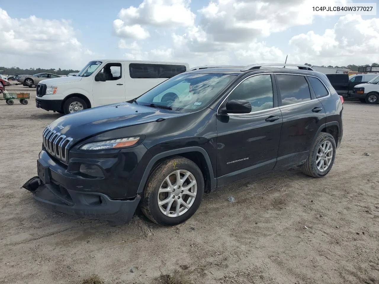 2016 Jeep Cherokee Latitude VIN: 1C4PJLCB4GW377027 Lot: 65365854