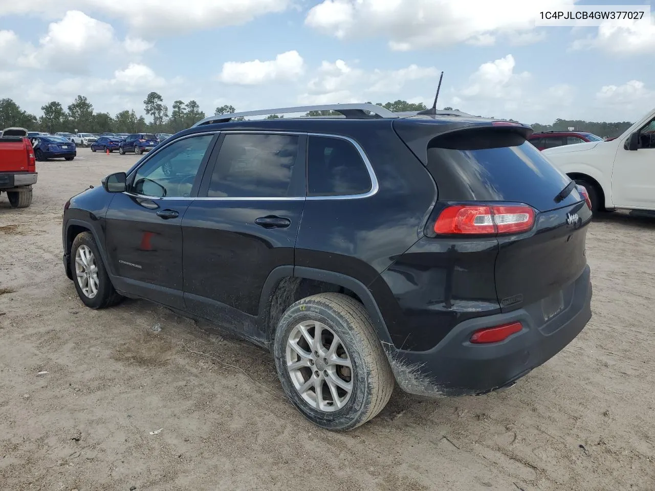 2016 Jeep Cherokee Latitude VIN: 1C4PJLCB4GW377027 Lot: 65365854