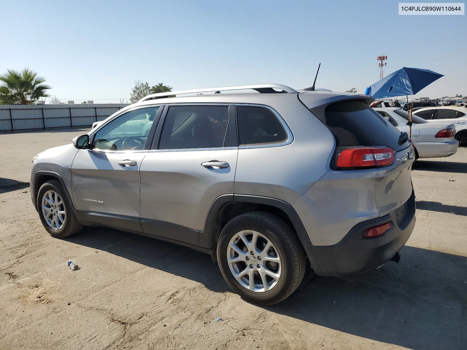 2016 Jeep Cherokee Latitude VIN: 1C4PJLCB9GW110644 Lot: 65371424