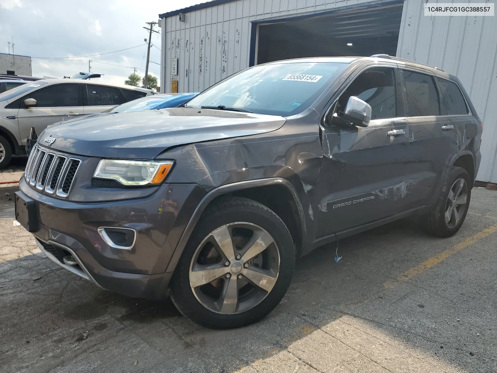 2016 Jeep Grand Cherokee Overland VIN: 1C4RJFCG1GC388557 Lot: 65568154