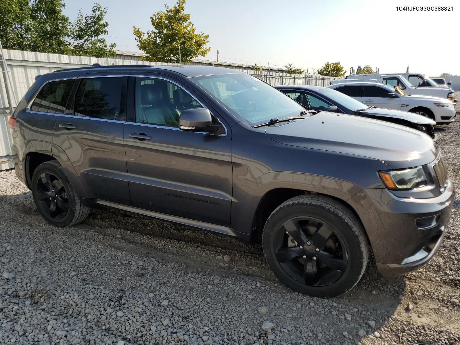 2016 Jeep Grand Cherokee Overland VIN: 1C4RJFCG3GC388821 Lot: 66097474