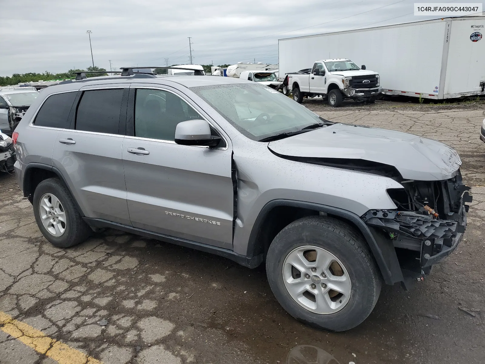 2016 Jeep Grand Cherokee Laredo VIN: 1C4RJFAG9GC443047 Lot: 66190974