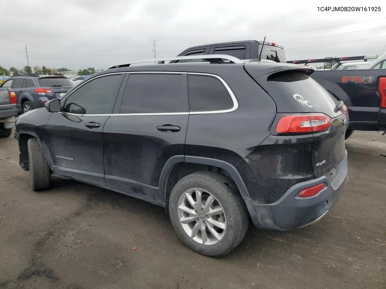 1C4PJMDB2GW161925 2016 Jeep Cherokee Limited