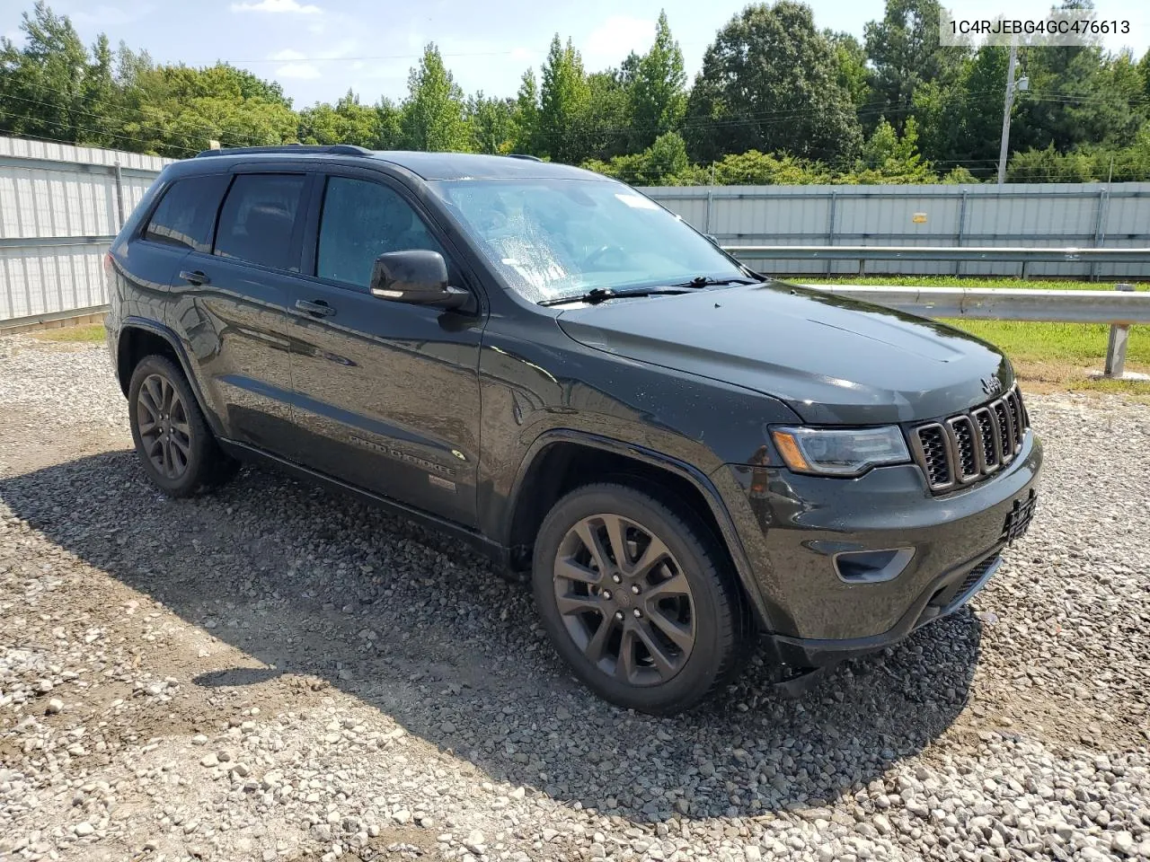 2016 Jeep Grand Cherokee Limited VIN: 1C4RJEBG4GC476613 Lot: 66558184