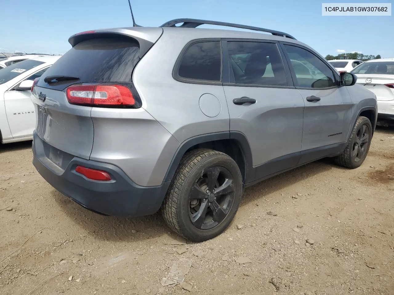 2016 Jeep Cherokee Sport VIN: 1C4PJLAB1GW307682 Lot: 66823124