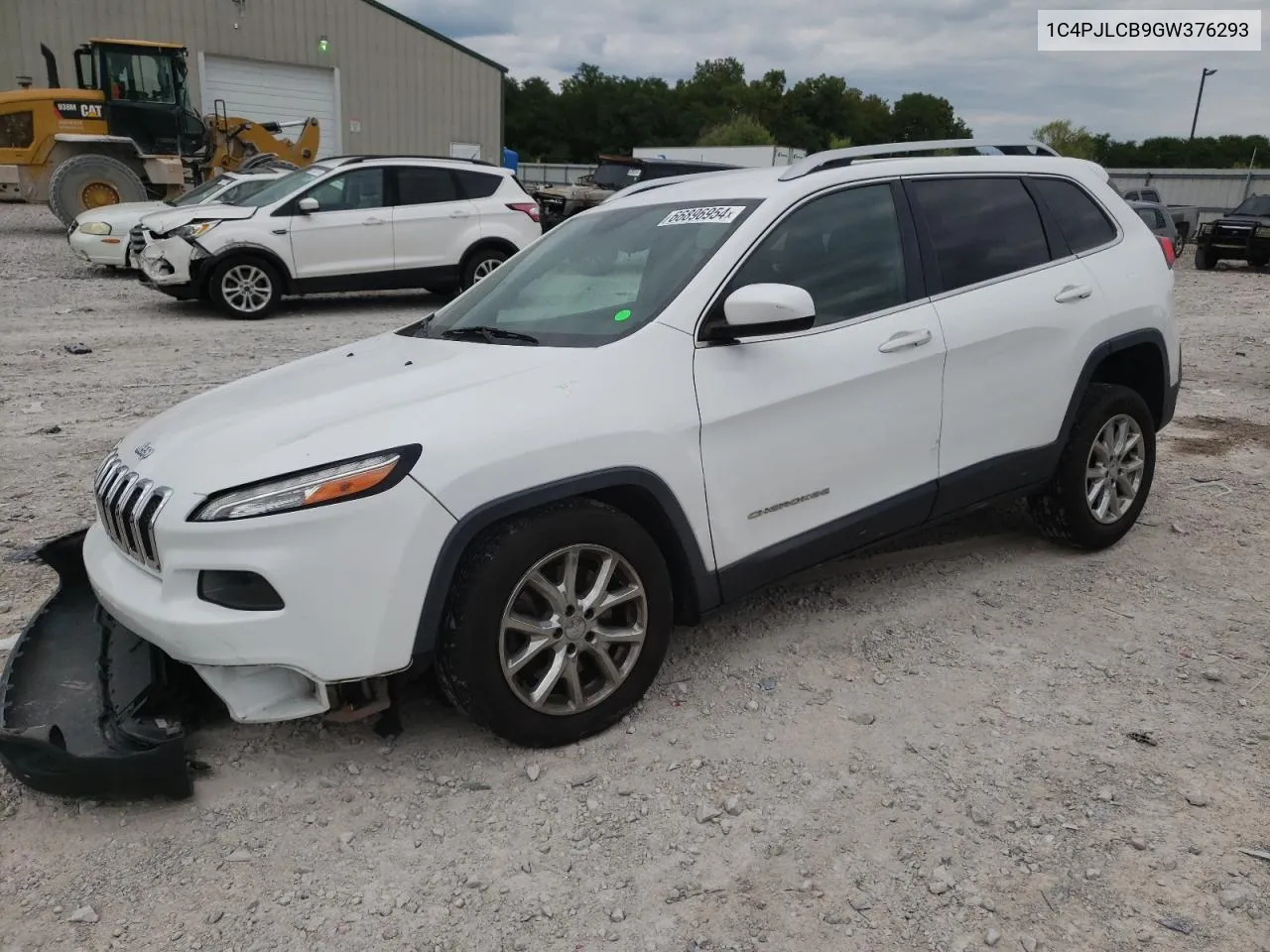 2016 Jeep Cherokee Latitude VIN: 1C4PJLCB9GW376293 Lot: 66896954