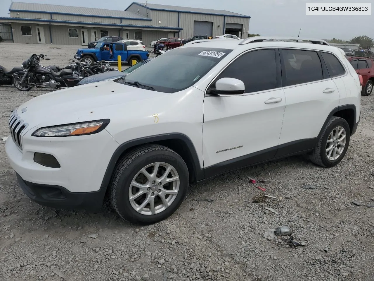 1C4PJLCB4GW336803 2016 Jeep Cherokee Latitude