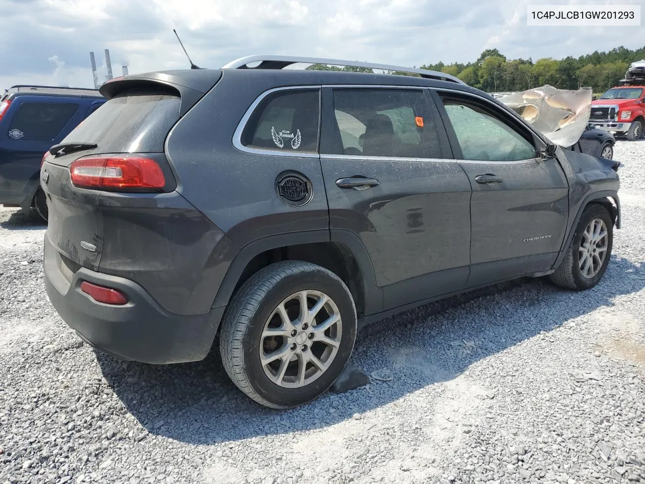 2016 Jeep Cherokee Latitude VIN: 1C4PJLCB1GW201293 Lot: 67521224