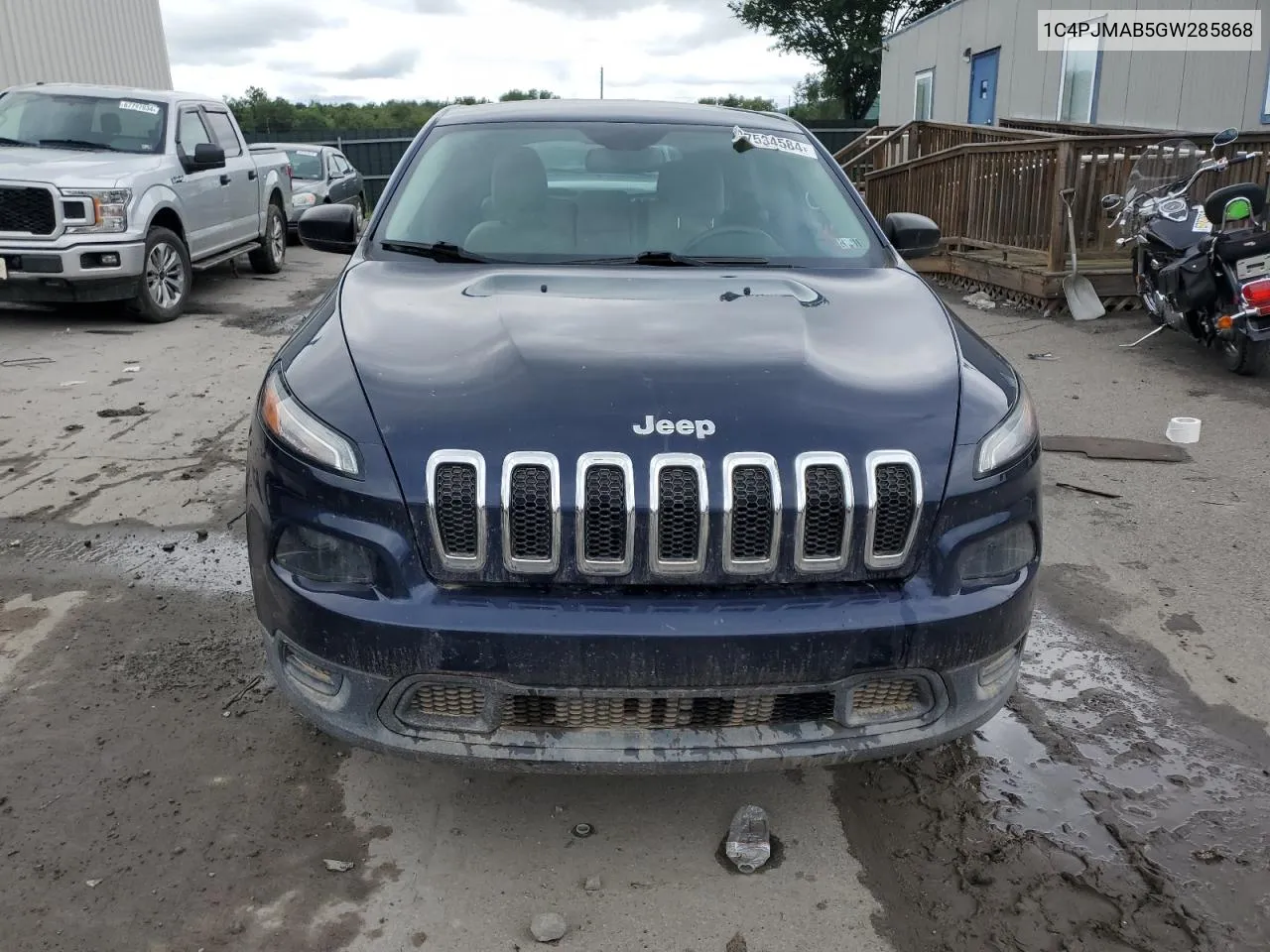 2016 Jeep Cherokee Sport VIN: 1C4PJMAB5GW285868 Lot: 67534584