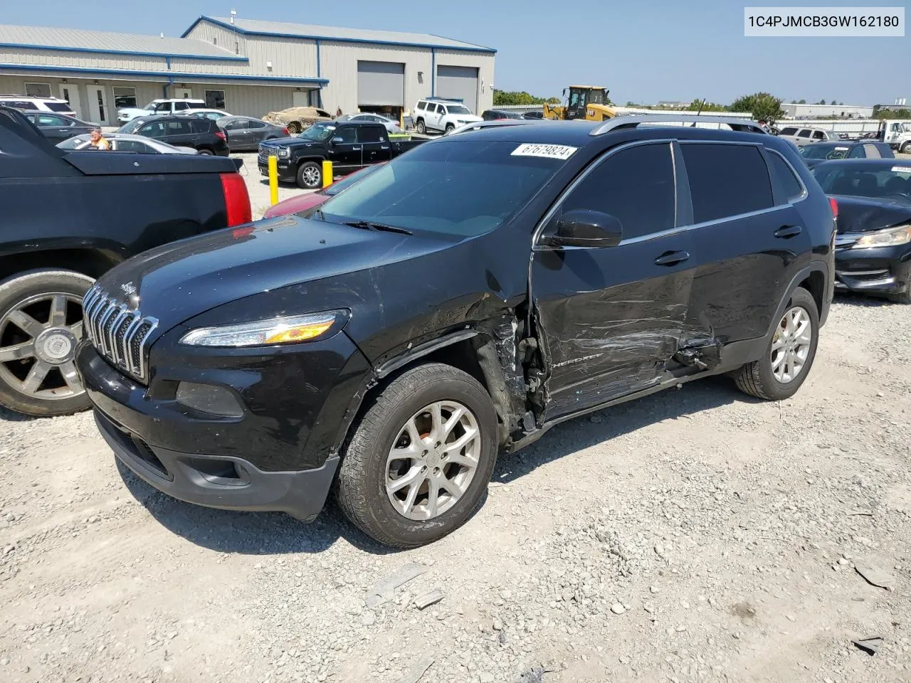 2016 Jeep Cherokee Latitude VIN: 1C4PJMCB3GW162180 Lot: 67679824