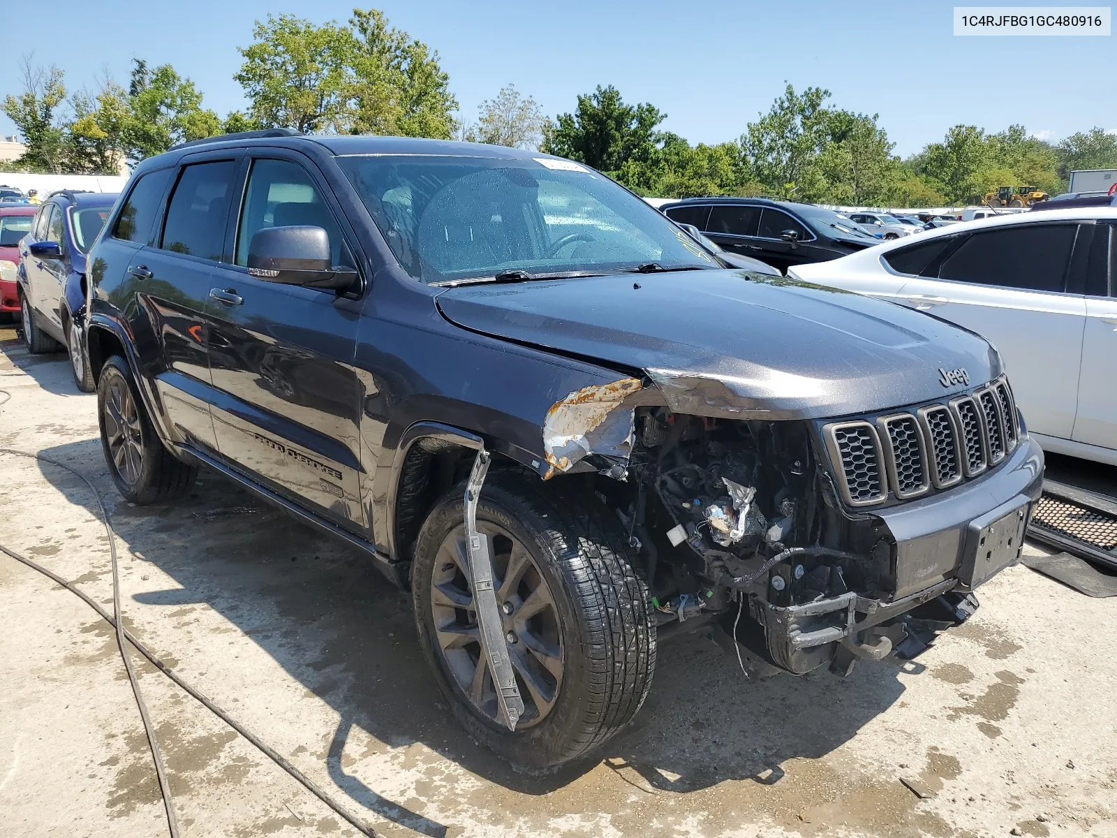 2016 Jeep Grand Cherokee Limited VIN: 1C4RJFBG1GC480916 Lot: 67795664